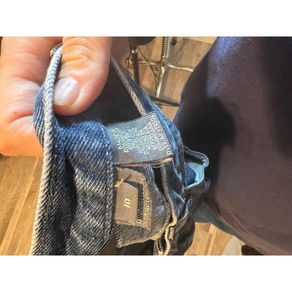 Lizwear Womens Medium Wash High Rise Straight Leg Denim Jeans Size 10 - Picture 4 of 6